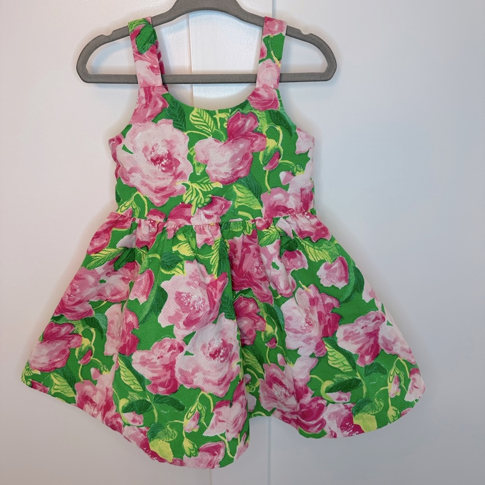 Janie and Jack Rose Floral Dress